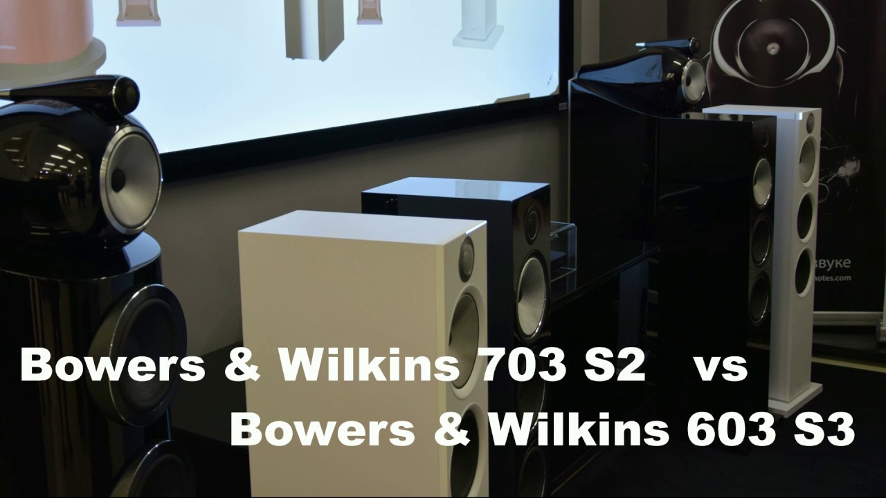 Bowers & Wilkins 703 S2 vs Bowers & Wilkins 603 S3  / Rotel RA - 1592 / Clearaudio Concept MM
