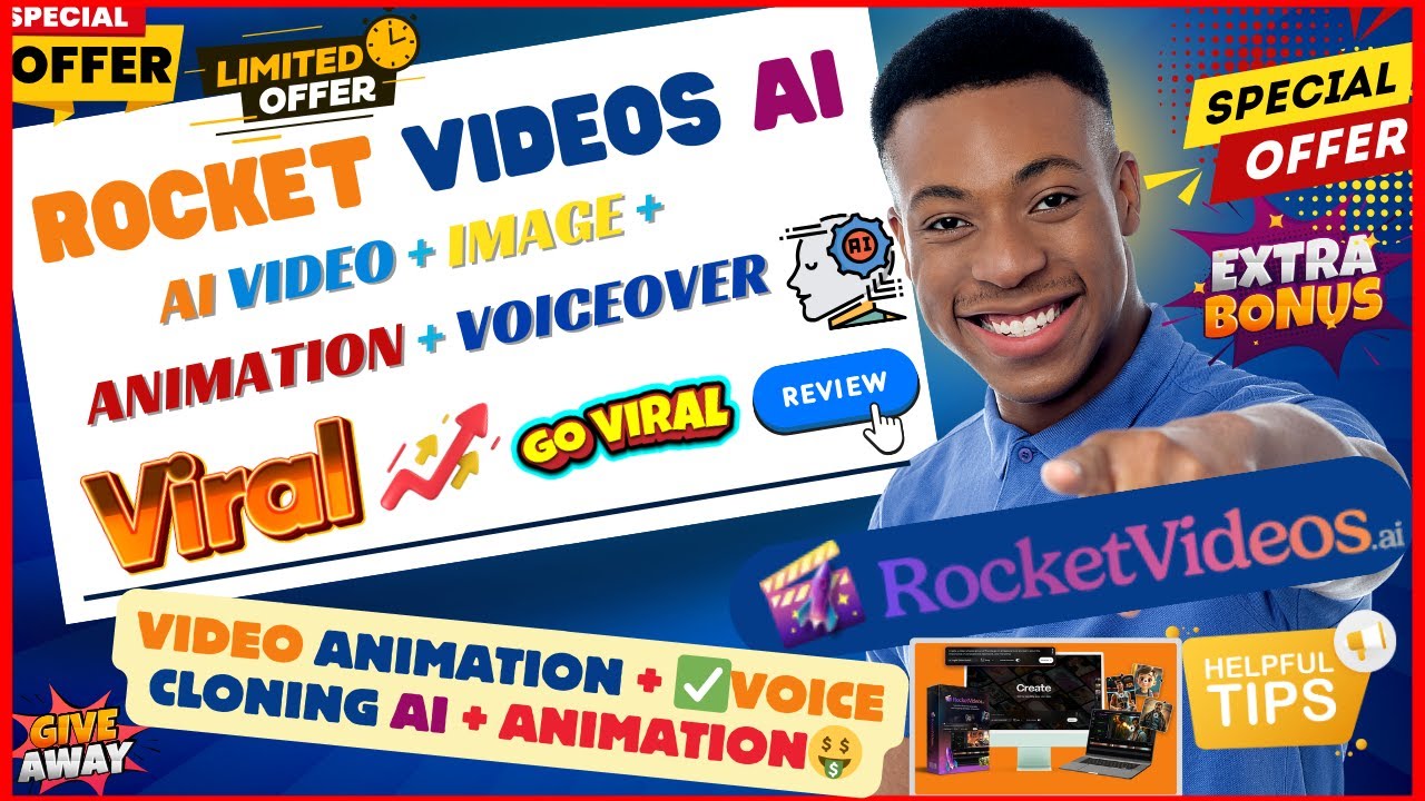 RocketVideos AI Review 🔴 RocketVideos Review 🔴 [AI Video Generator + AI Image Generator]👇