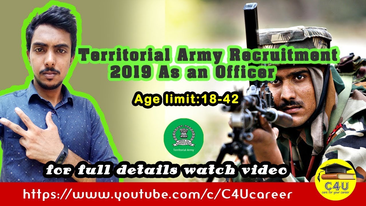 #indianteritorialarmy.recruitment ta recruitment 2019 #INDIAN TERITORIAL ARMY