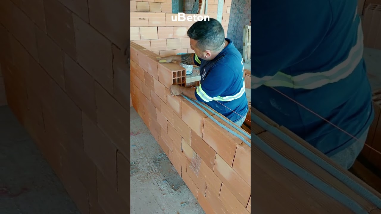 N&atilde;o somente a aplica&ccedil;&atilde;o, mas com a massa uBeton fica at&eacute; mais f&aacute;cil posicionar os tijolos 😉💙