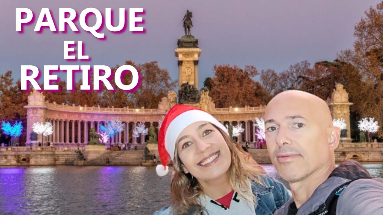 ESTE es el parque de Madrid M&Aacute;S BELLO decorado de Navidad?😍