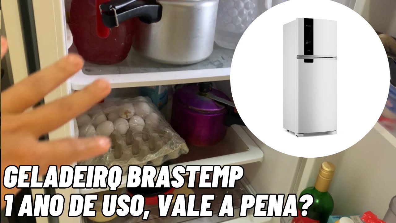 Geladeira Brastemp Frost Free depois de 1 ano de uso, vale a pena?