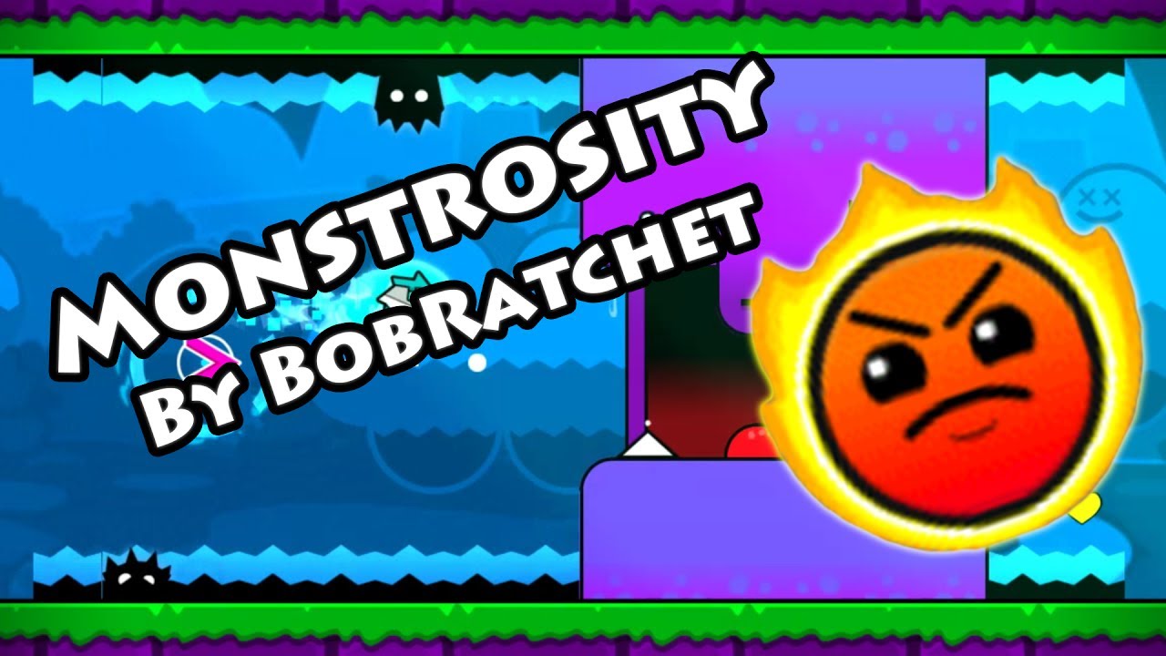 Geometry Dash - Monstrosity (By BobRatchet) [All Coins]