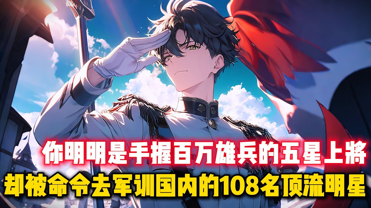 你明明是手握百萬雄兵的五星上將，卻被命令去軍訓國內的108名頂流明星，只因上面下了決心，要整治如今娛樂圈的病態娘炮文化...#都市 #熱血 #動漫 #二次元 #有聲漫畫 #漫畫