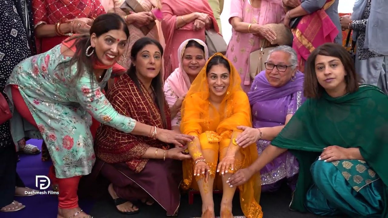 Mehndi day of Lovedeep Kaur Birring
