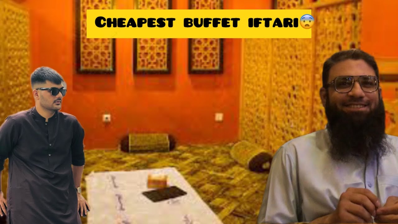 Cheapest iftari buffet | try cheapest buffet ever | Moiztanolivlogs | momivlog |#trending #trend