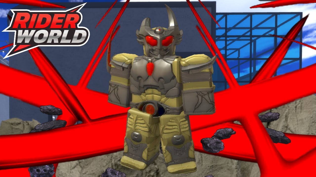 Roblox Rider World переработанная витрина Mirage Agito!