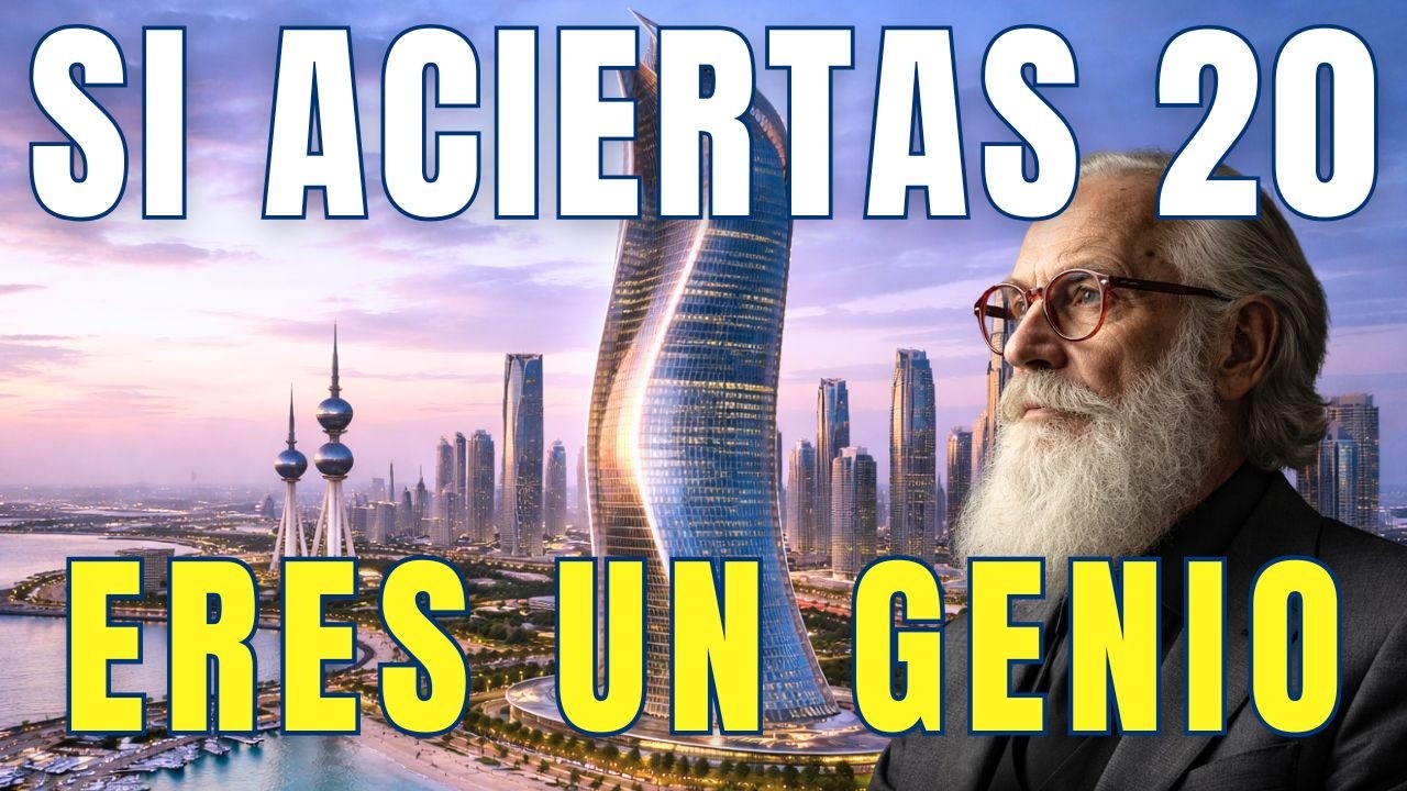 ¿Cuánto SABES? 🧠 30 Preguntas DIFICILES De Cultura GENERAL