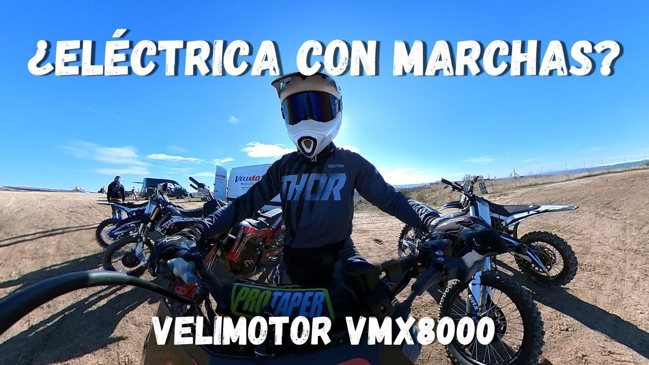 Eléctrica con marchas?? | Así es la VELIMOTOR VMX8000