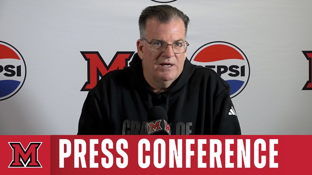 Miami Football Head Coach Chuck Martin 11-14 Press Conference