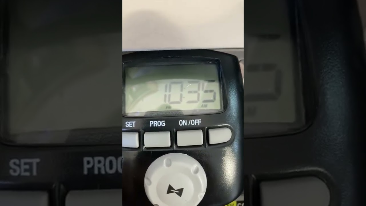 Outdoor Lighting Transformer Timer Set-Up