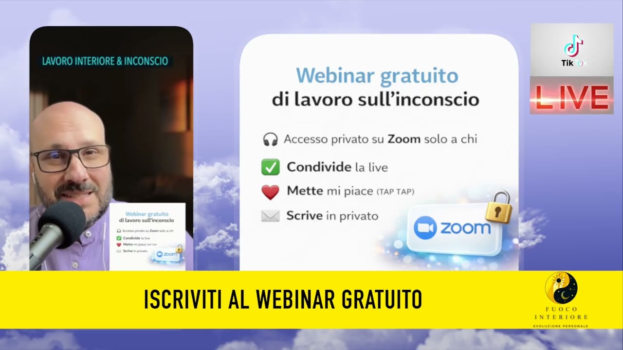 LAVORO SULL'INCONSCIO (live tik tok) | Fuoco Interiore