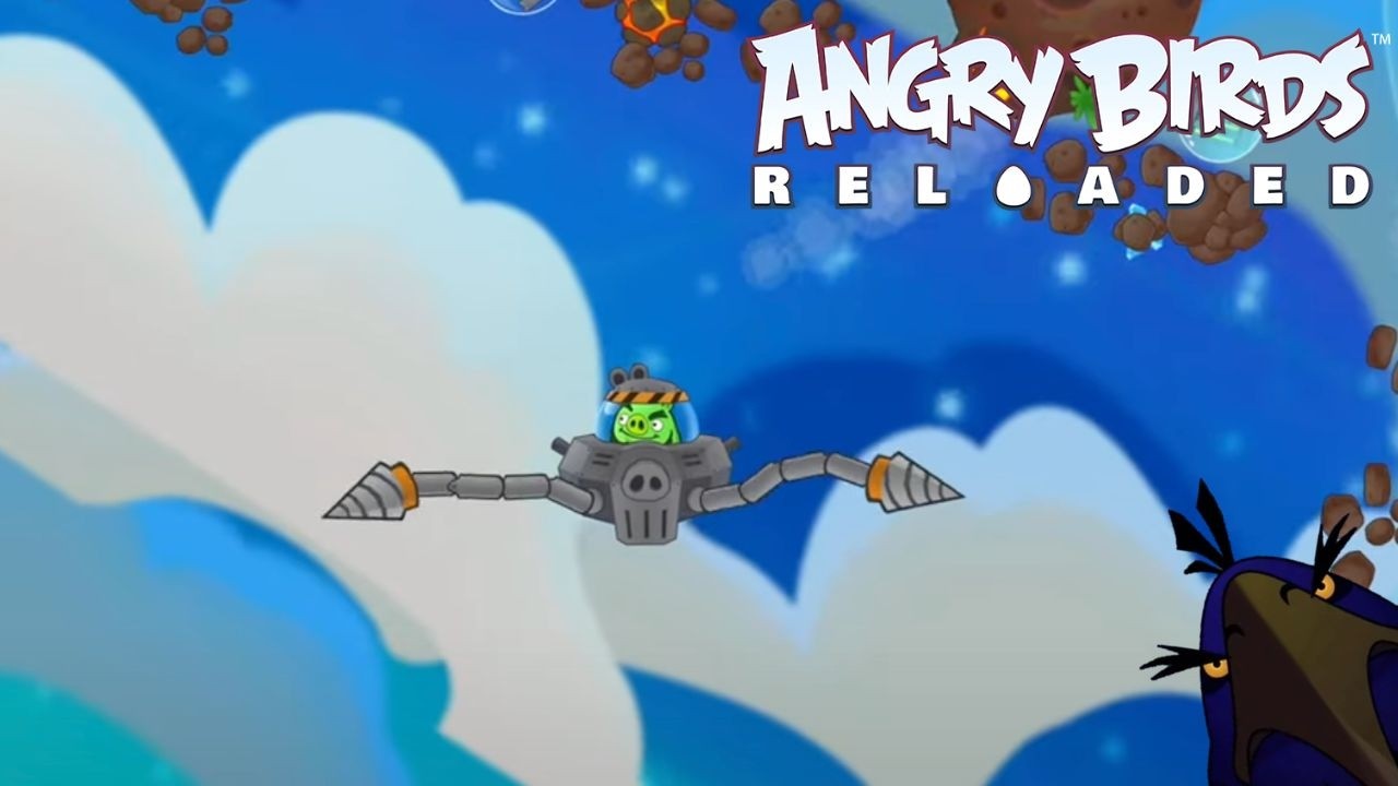 Angry Birds Reloaded Space Eggspansion Theory Boss Battle Space Eagle