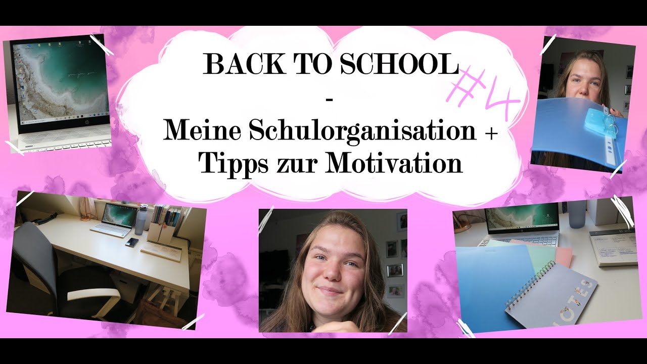 BACK TO SCHOOL #4 | Meine Schulorganisation + Tipps zur Motivation | Sophie's kleine Welt