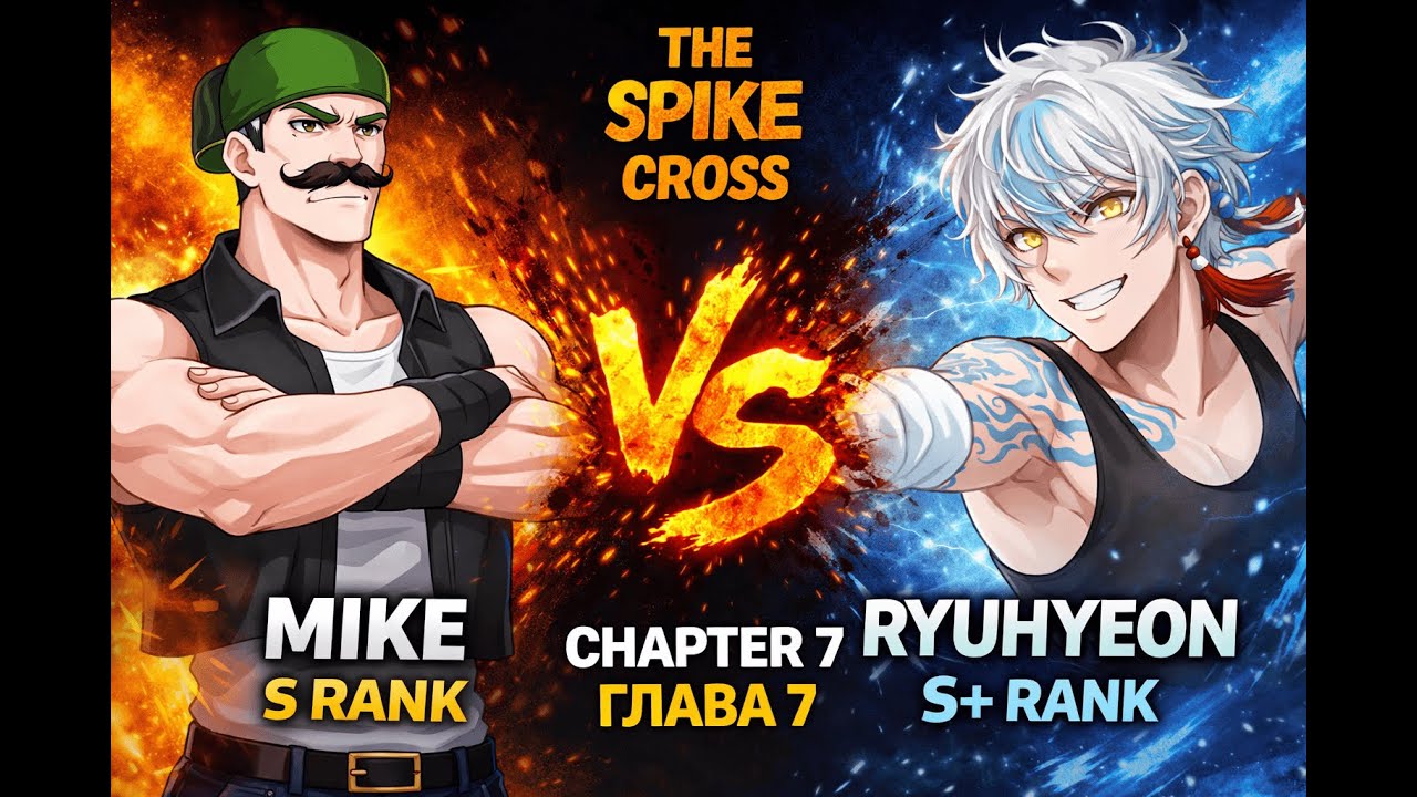 The Spike Cross — Chapter 7 / Глава 7 | MIKE (S Rank) vs Ryuhyeon (S+) | No Commentary