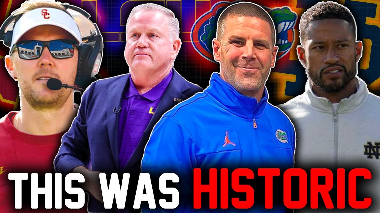 THE CRAZIEST OFFSEASON in CFB HISTORY...