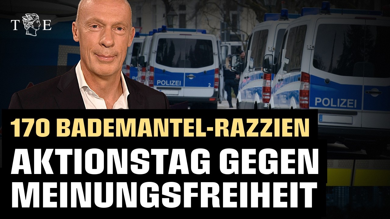 Gro&szlig;razzia gegen Meinungsfreiheit: 180 polizeiliche Ma&szlig;nahmen | Sondersendung mit Joachim Steinh&ouml;fel