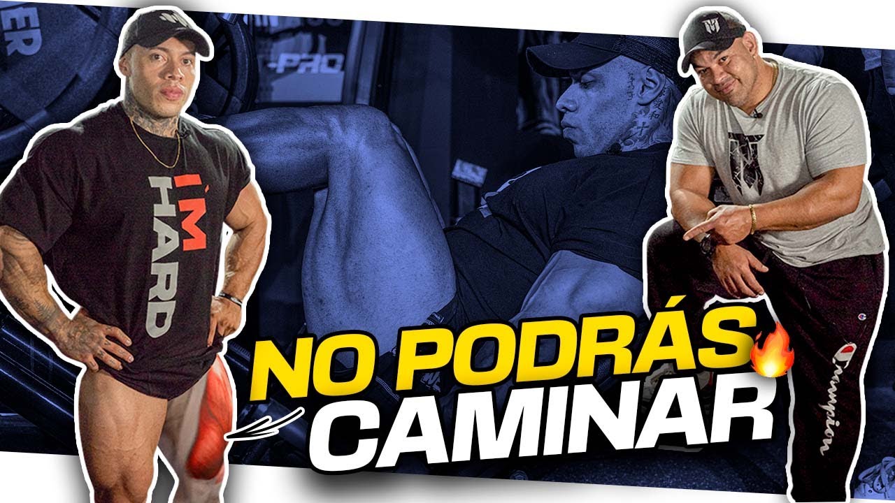 ⛔️Cómo entrenar pierna completa en el gym?🔥[RUTINA HARDCORE]los ejercicios más EFECTIVOS para PIERNA