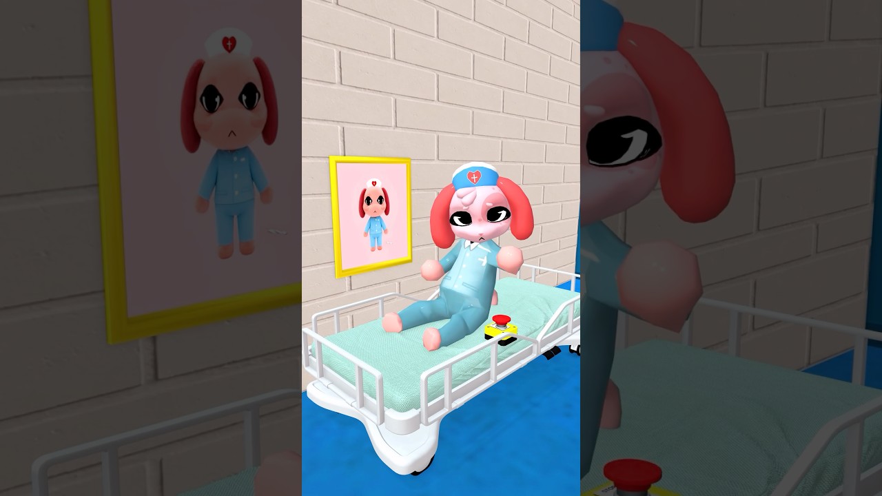 Przestań wiercić! Pielęgniarka kontra Kaczor i dr Harlow 😂 Szpital dla zwierząt (anomalia) #3danimation