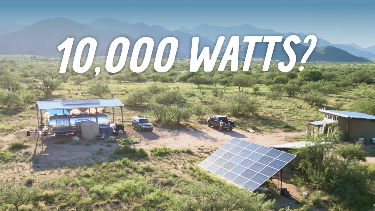 BOOSTING Off-Grid Solar System for BRUTAL Desert Summers