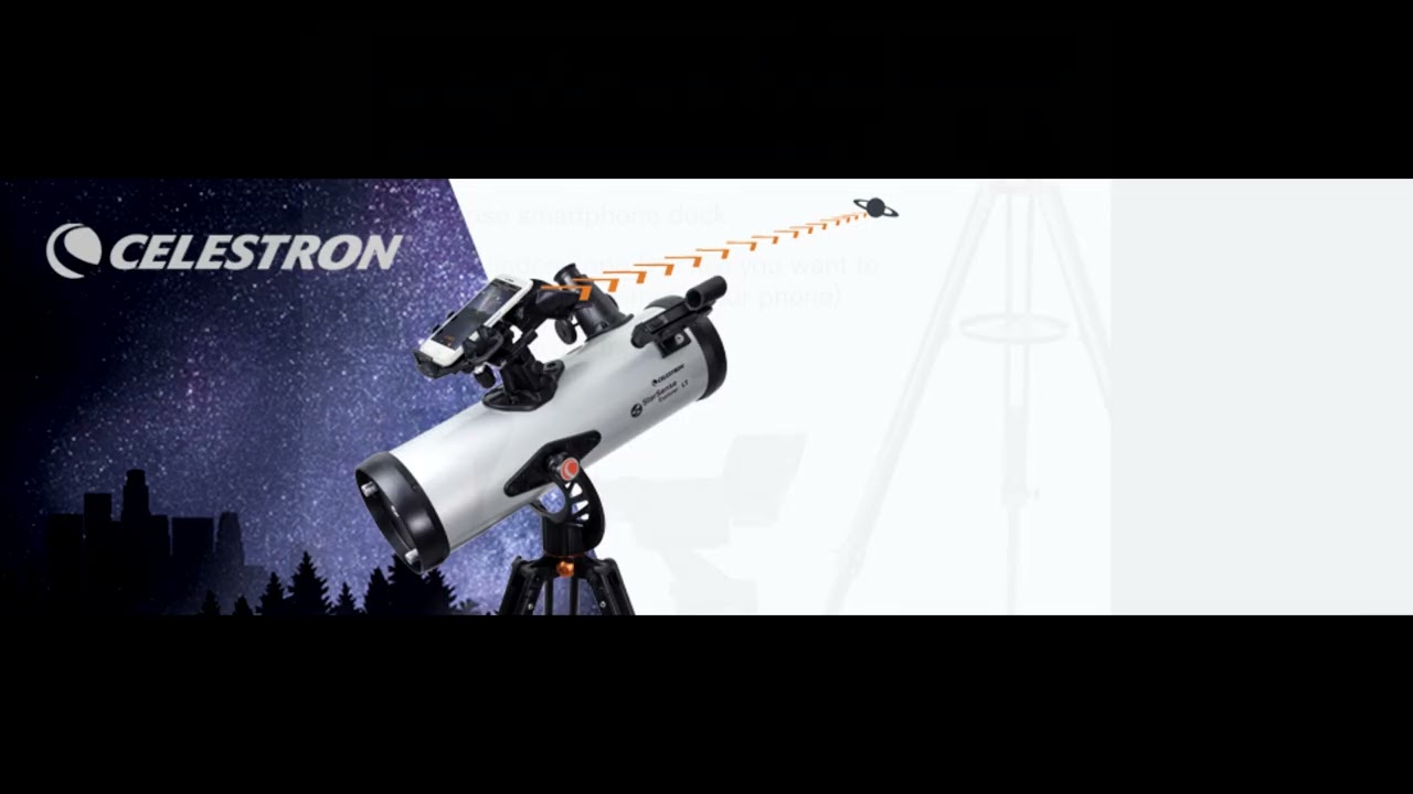 Celestron StarSense Explorer LT 114AZ Smartphone Telescope – iPhone/Android Compatible, 114mm