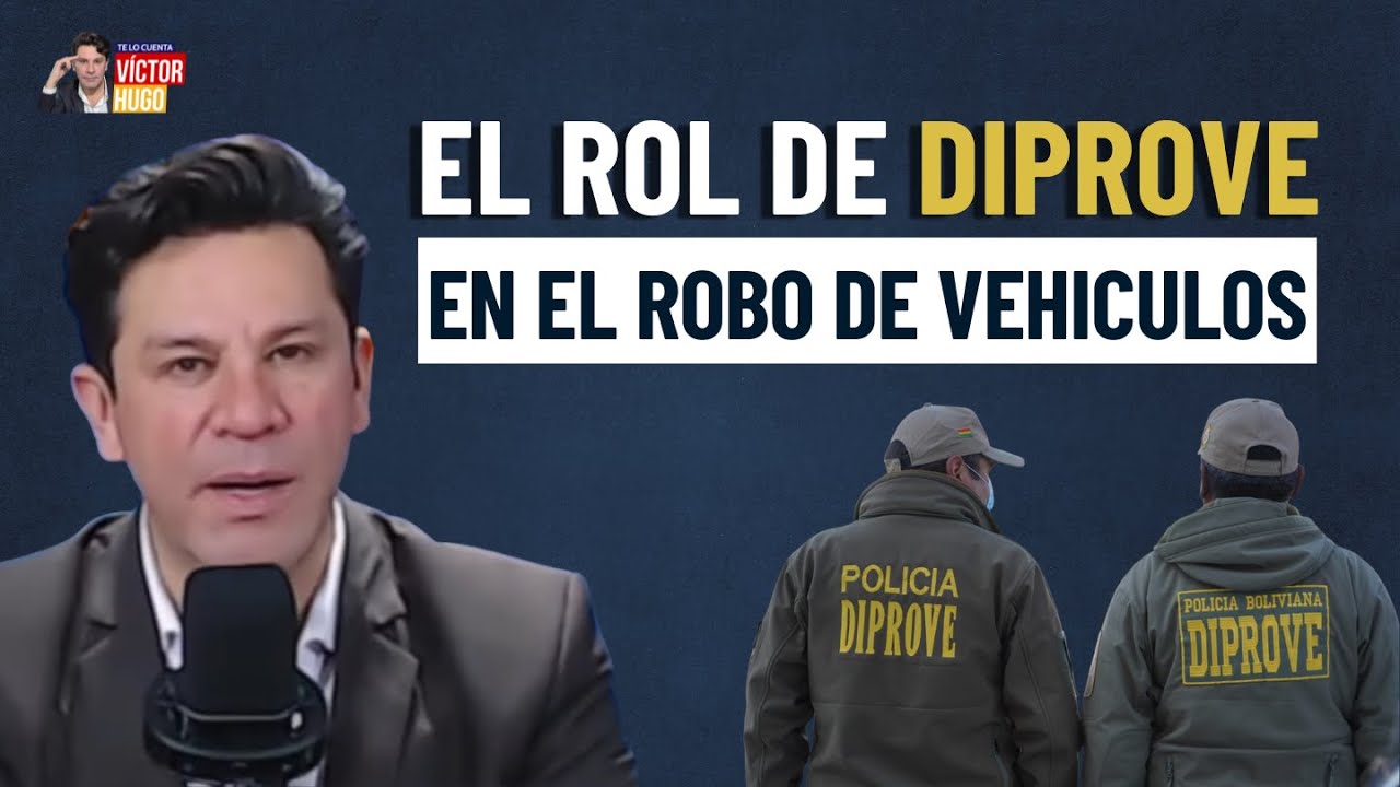 🚨 EL ROL DE DIPROVE EN EL ROBO DE VEH&Iacute;CULOS