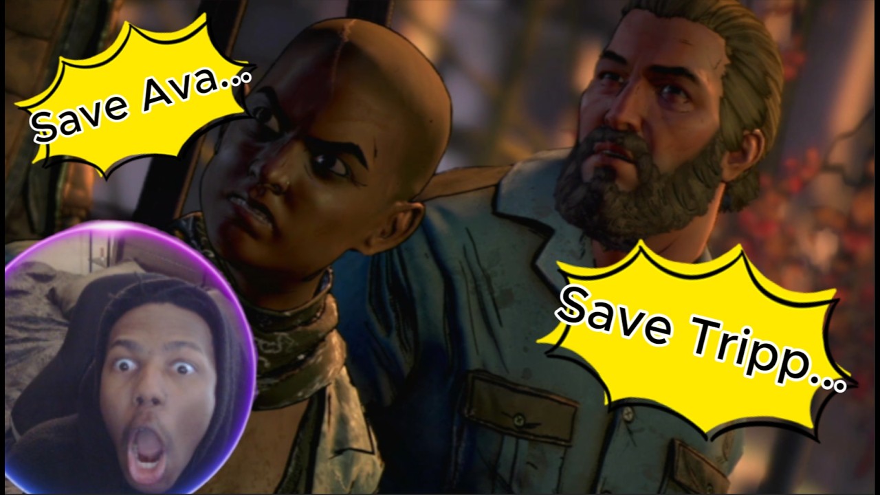 Save Ava or Tripp? I think I picked wrong... TWD A New Frontier Gameplay