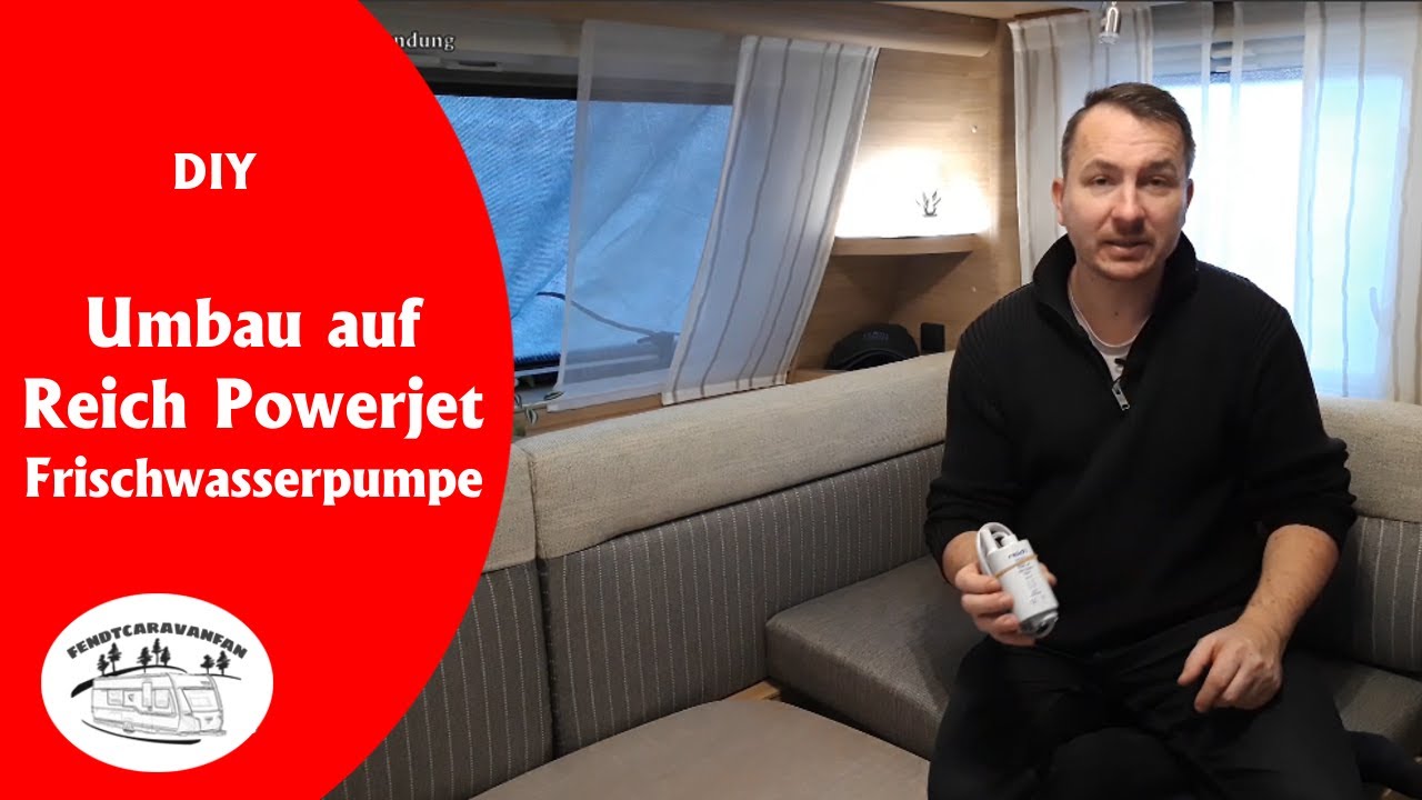 DIY Tausch der Frischwasserpumpe im Wohnwagen  |  fendtcaravanfan