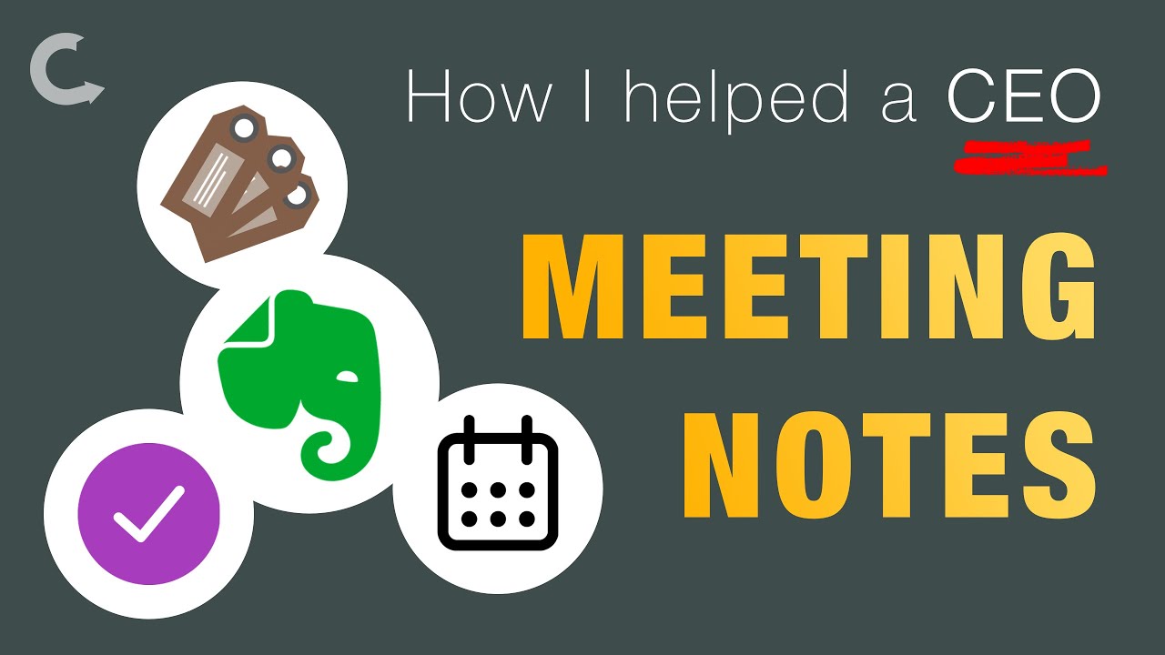How to take actionable meeting notes