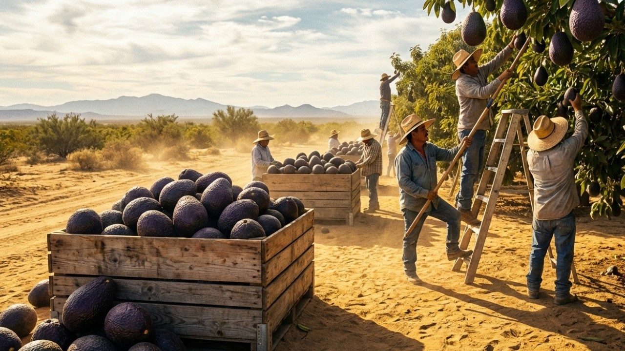 How They Grow Premium Avocados in California's Desert