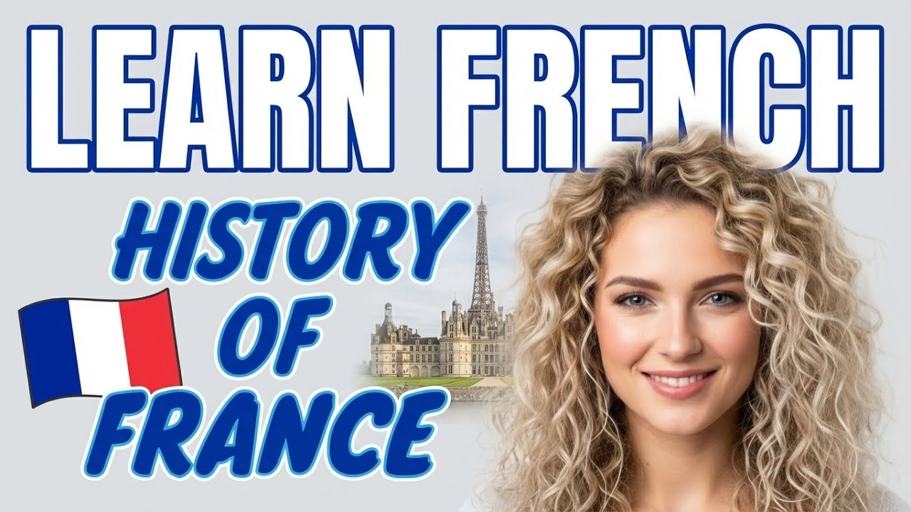 Learn French with History: The Story of France! Study French for beginners A1