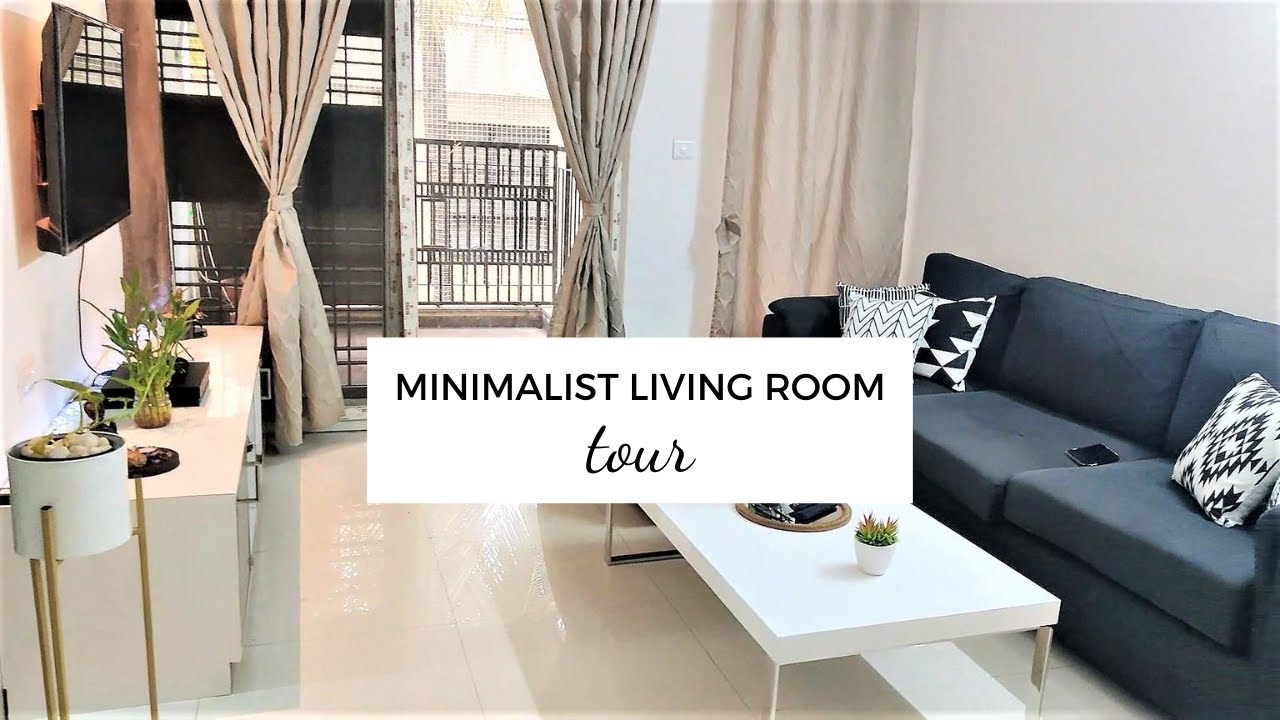 LIVING ROOM | INDIAN LIVING ROOM TOUR | MINIMALIST LIVING ROOM TOUR