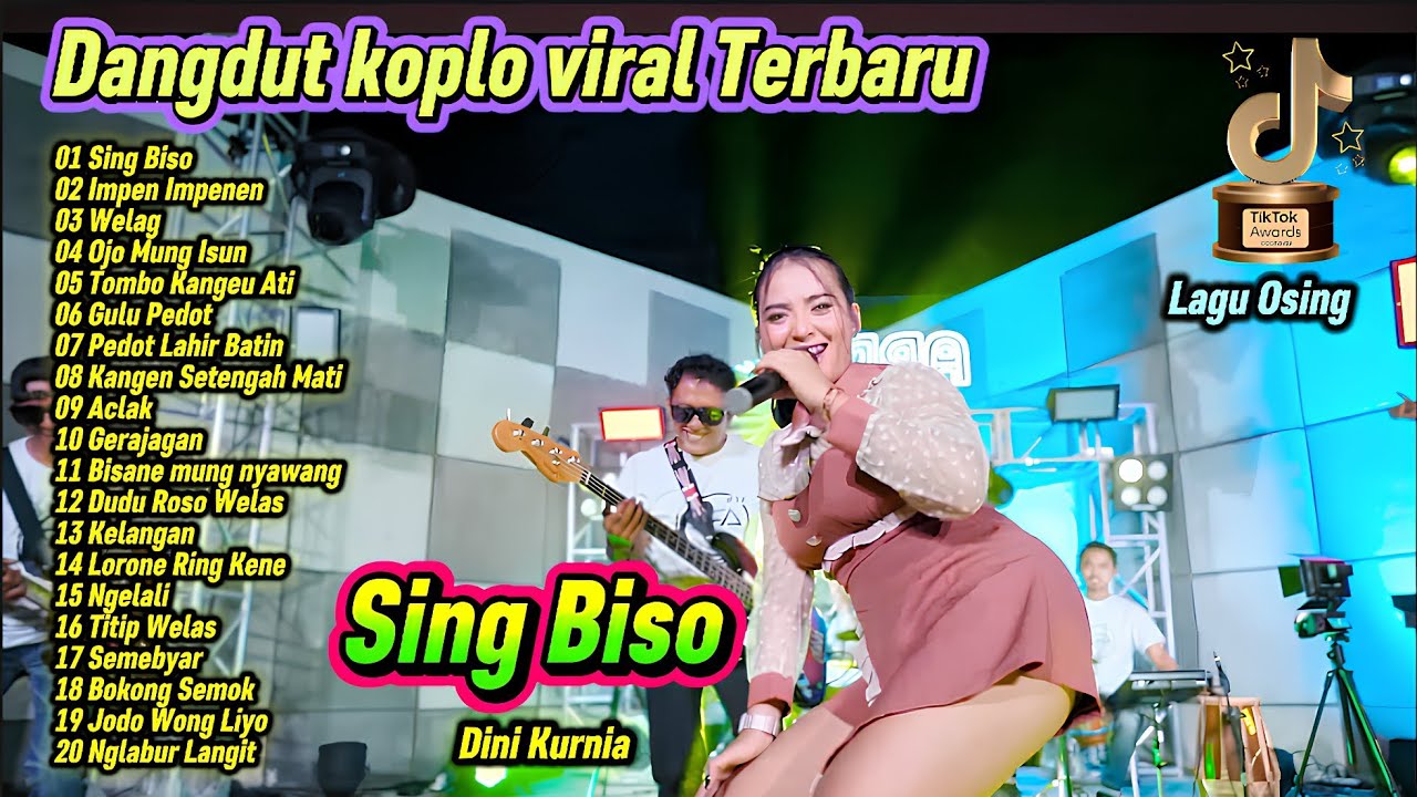 Sing Biso – Dini Kurnia | Dangdut Koplo Viral Terbaru Lagu Osing Full Album - Tombo Kangene Ati 