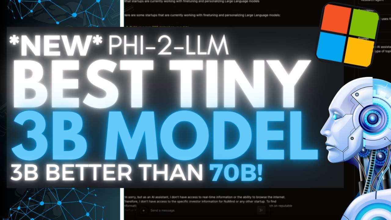 Phi-2: Microsoft's Smallest But MOST Powerful LLM With ONLY 2.7B In Size!