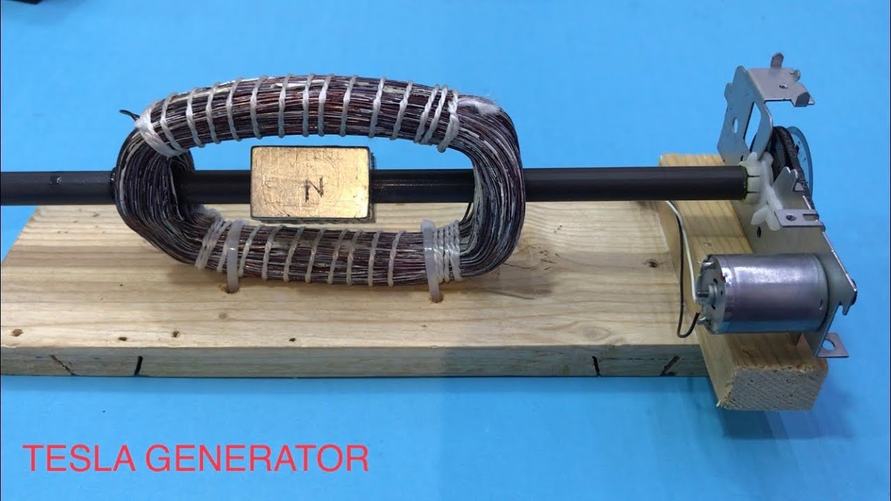 JENERATÖR YAPIMI - ESKİ YAZICIDAN TESLA JENERATÖRÜ YAPTIK - TESLA GENERATOR