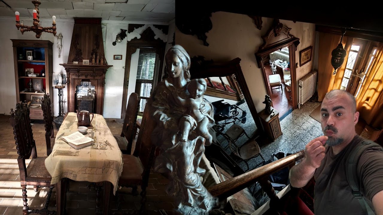 Das Haus mit der Urne.⚱️Sie ließen alles zurück. Lost Places 