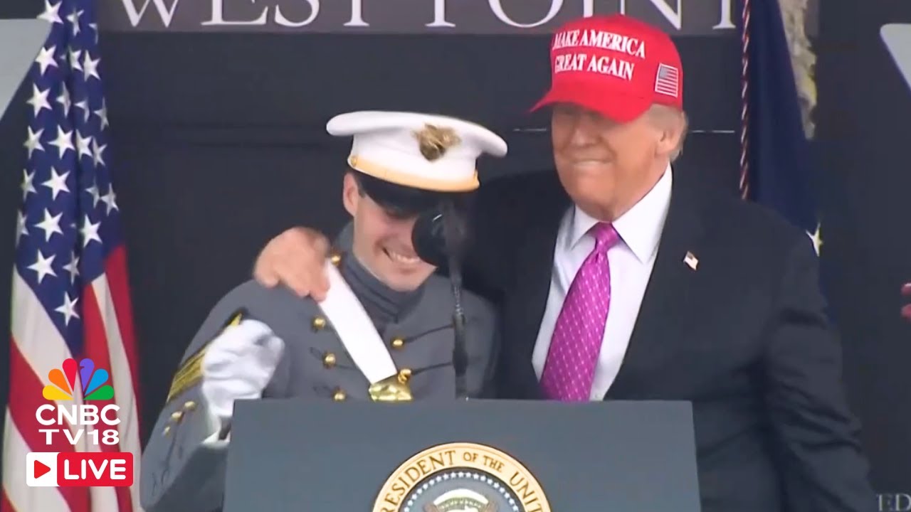 USA LIVE: President Trump Gives Commencement Address To West Point Graduates | US Military | N18G