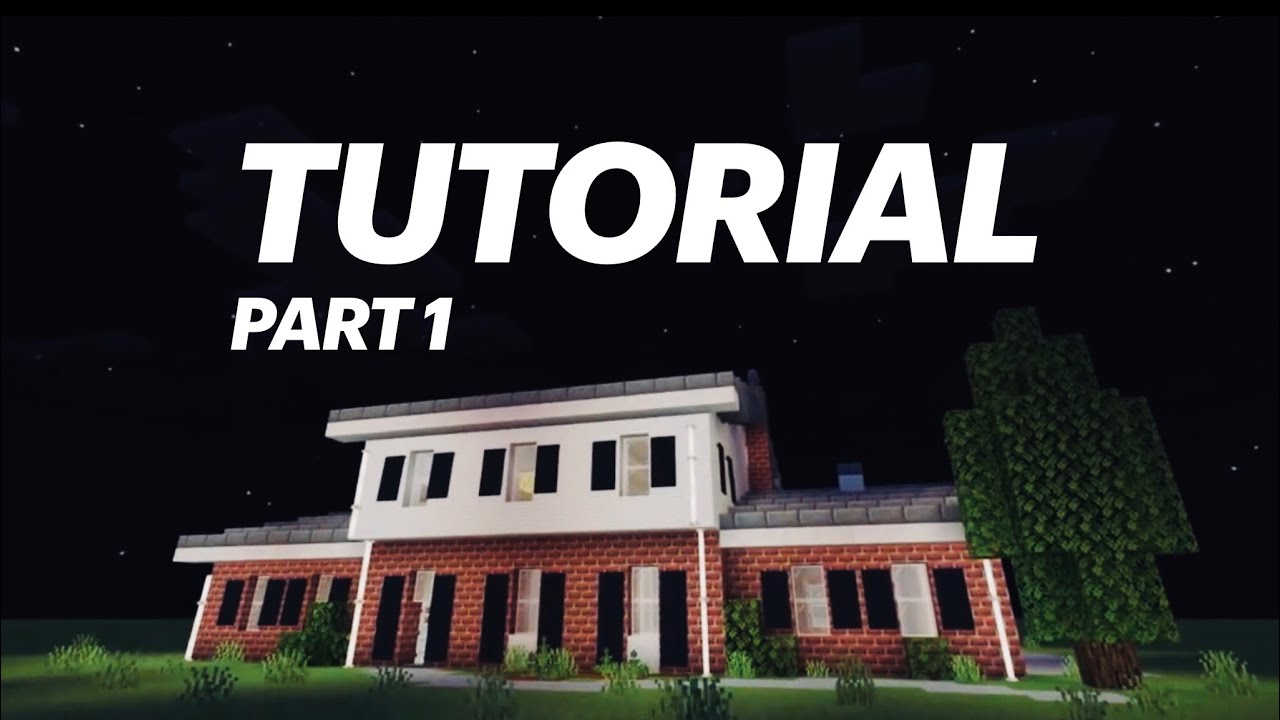 STRANGER THINGS | Minecraft Tutorial Mike's House (Part 1)