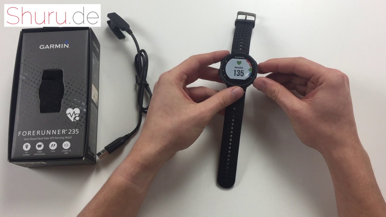 Garmin Forerunner 235 Unboxing