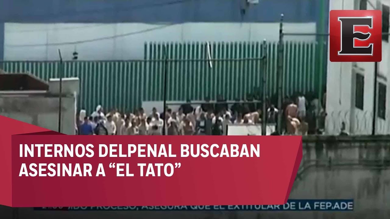 Motín en Penal de Chiconautla por traslado de 'El Tato'