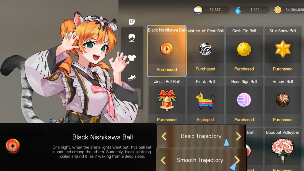 Black Nishikawa Ball Effect 