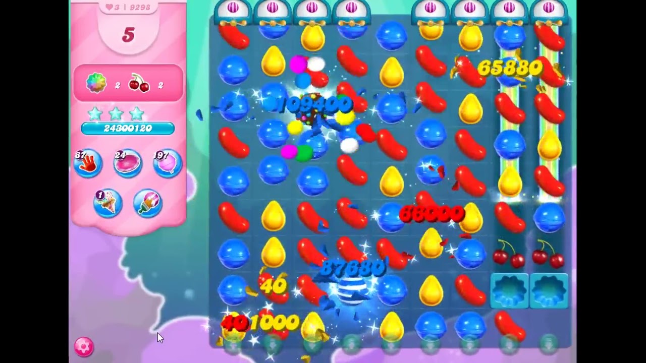 Candy Crush Saga Level 9298 - NO BOOSTERS | SKILLGAMING ✔️