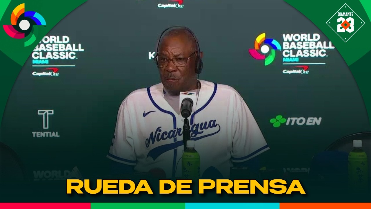 NICARAGUA Rueda de prensa Dusty Baker, sobre la derrota contra Venezuela | DIAMANTE 23