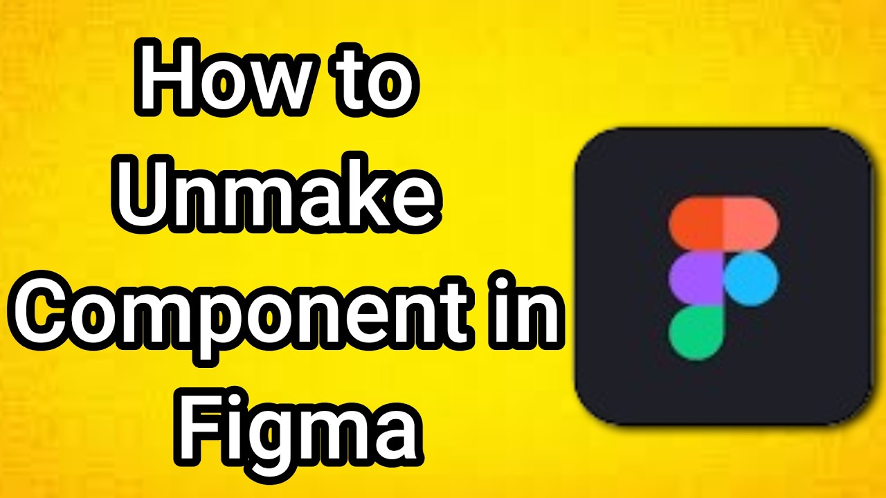 Как отменить создание компонента в Figma