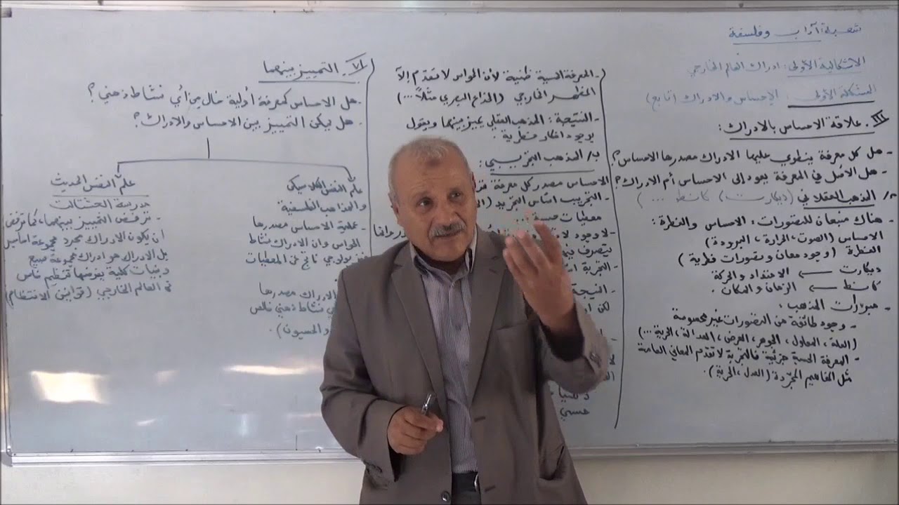 الإحساس و الإدراك تابع