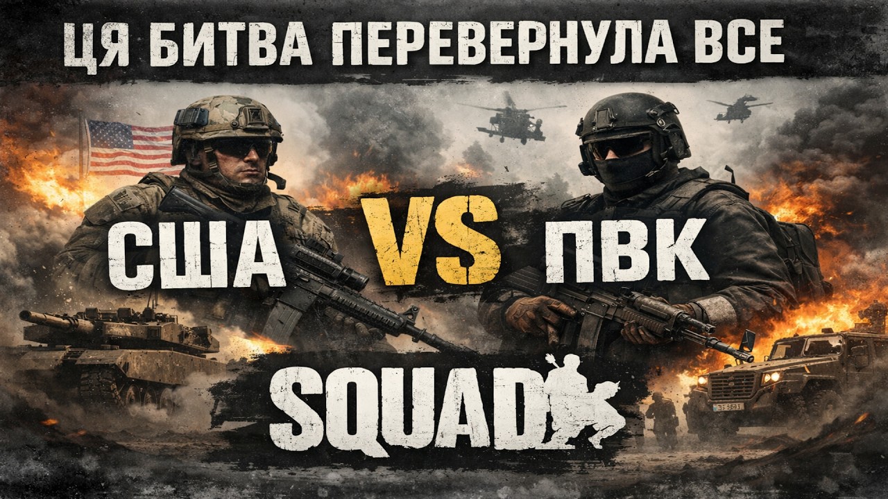 ЦЯ БИТВА ПЕРЕВЕРНУЛА ВСЕ — США vs ПВК | SQUAD