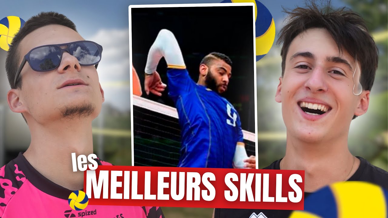 On teste les MEILLEURS SKILLS volley (ft. Tom)