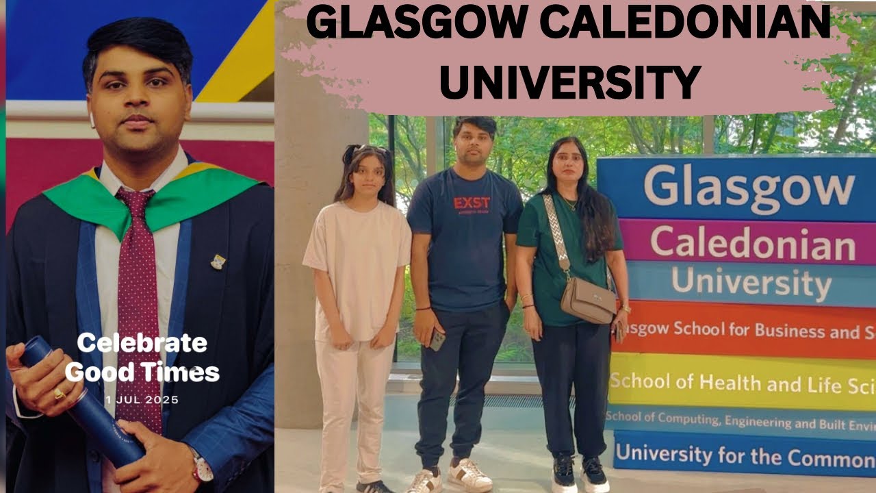 Glasgow Caledonian University Tour 🏫 || University Vlog ||❤️🇬🇧