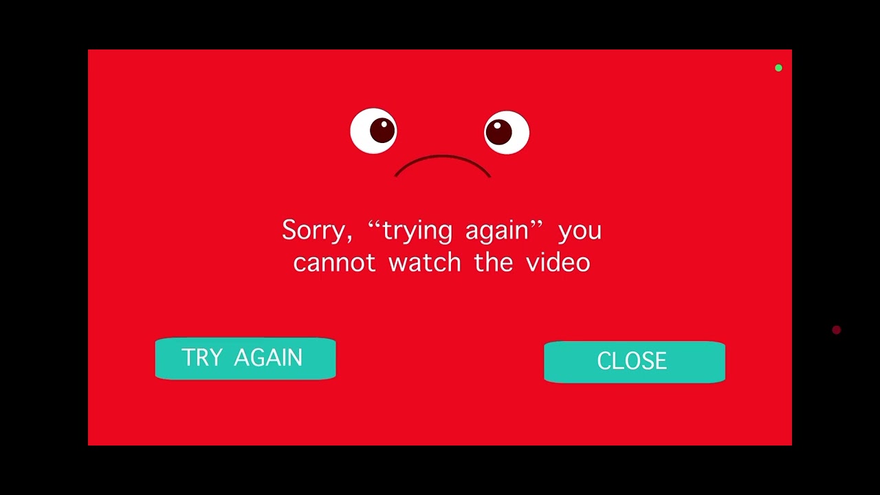 YouTube Kids kill screen