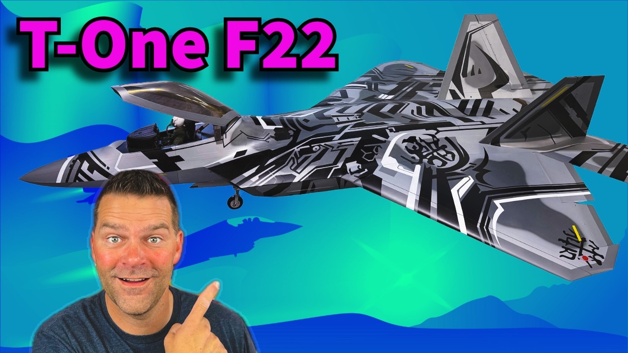 Сложная установка оборудования на радиоуправляемый реактивный F-22 от T-One &mdash; Эпизод 6